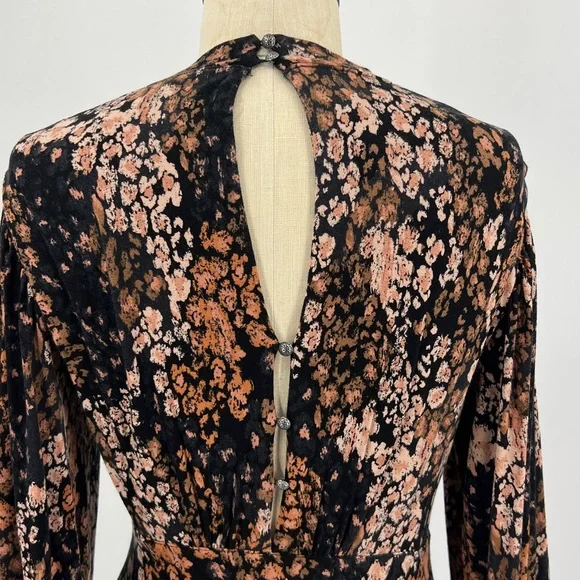 Free People Women's Heartbeats Mini Dress Floral Small - Picture 4 of 12